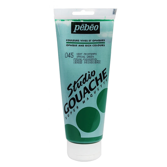 Pebeo Studio Gouache Spring Green (220ml)