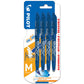 Pilot Blue Frixion Erasable Pens Quad Pack Carded