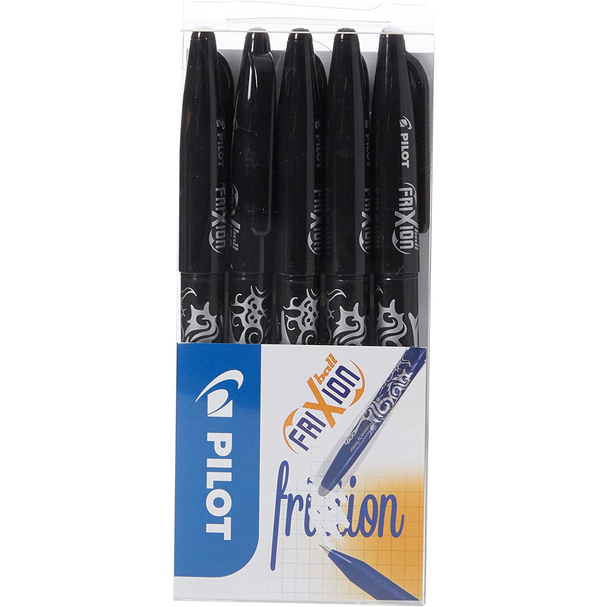 Pilot Frixion Ball 5pack Black