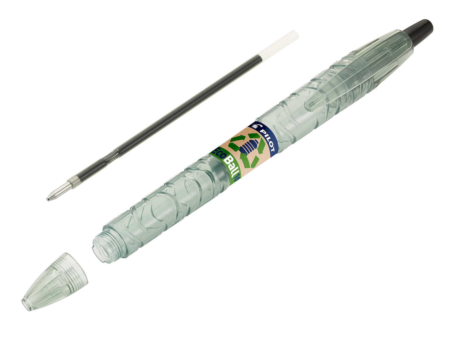 Pilot B2P EcoBall Ballpoint Pen Set of 3 Blue