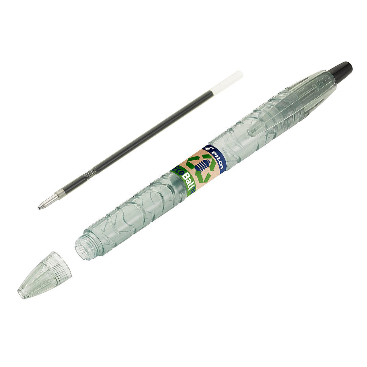 Pilot B2P EcoBall Ballpoint Pen Set of 3 Black