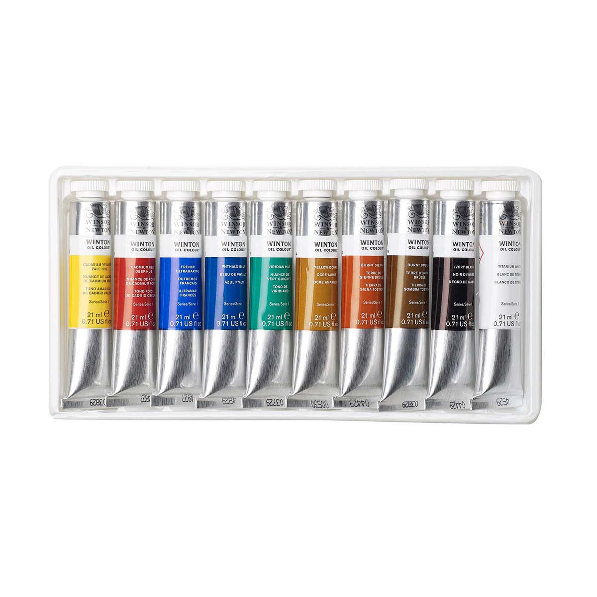 Winsor & Newton Winton Oil Paint Basic Set 21ml 10PK - Winsor & Newton at DRK Crafts