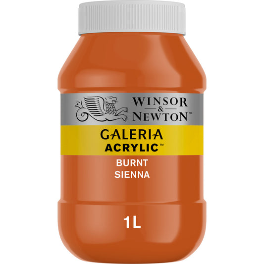 Winsor & Newton Galeria Acrylic 1000l Burnt Sienna - Winsor & Newton at DRK Crafts