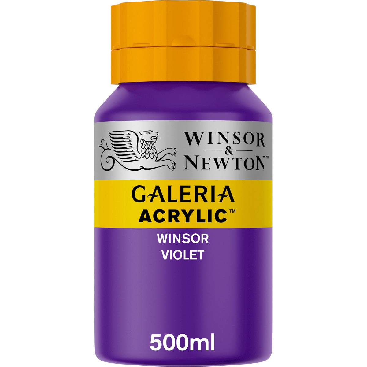Winsor & Newton Galeria Acrylic 500ml Winsor Violet - Winsor & Newton at DRK Crafts