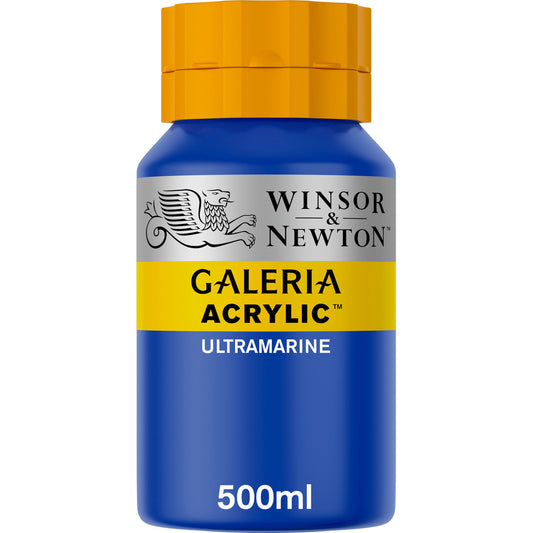 Winsor & Newton Galeria Acrylic 500ml Ultramarine - Winsor & Newton at DRK Crafts