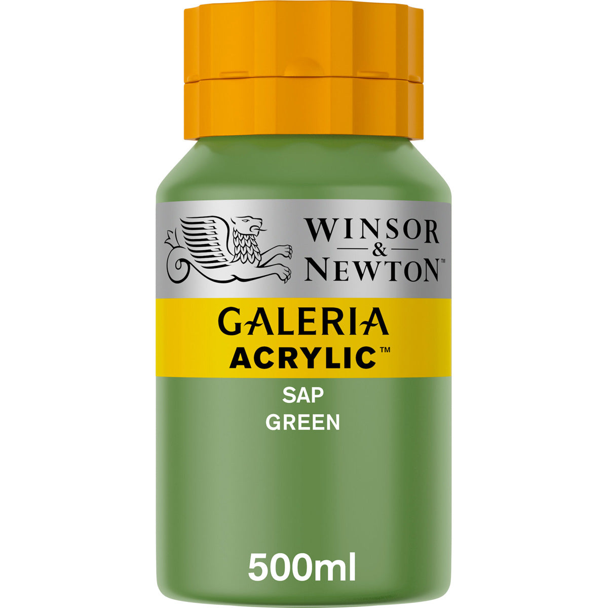 Winsor & Newton Galeria Acrylic 500ml Sap Green - Winsor & Newton at DRK Crafts