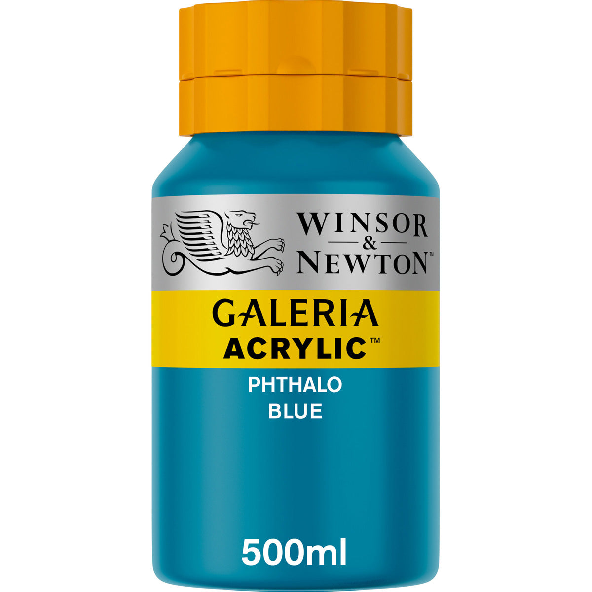 Winsor & Newton Galeria Acrylic 500ml Phthalo Blue - Winsor & Newton at DRK Crafts