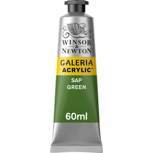 Winsor & Newton Galeria Acrylic 60ml Sap Green - Winsor & Newton at DRK Crafts