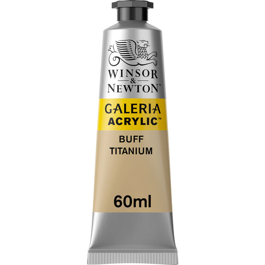 Winsor & Newton Galeria Acrylic 60ml Buff Titanium - Winsor & Newton at DRK Crafts