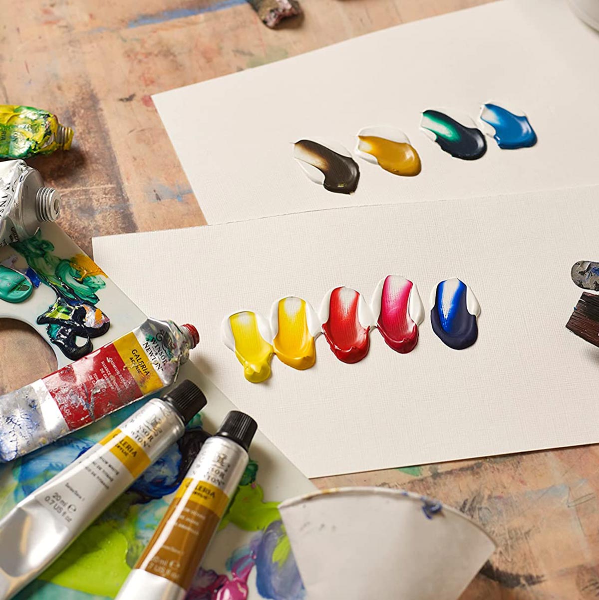 Winsor & Newton Galeria Acrylic Paint 20ml tube set - 10PK - Winsor & Newton at DRK Crafts