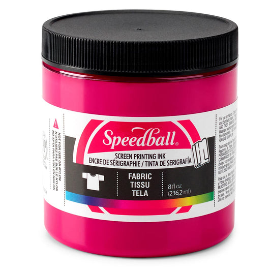 Speedball Fabric Screen Printing Ink – Process Magenta – 236ml (8oz) by Speedball