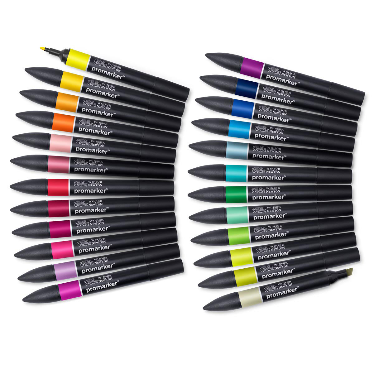 Winsor & Newton Promarker Wallet 24Set - Student Designer - Winsor & Newton at DRK Crafts