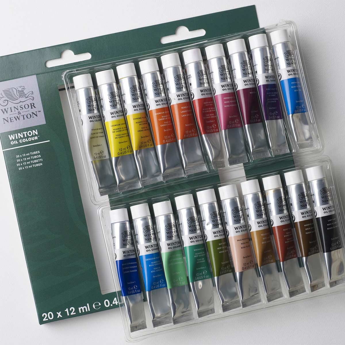 Winsor & Newton Winton Oil Colour Discovery Set 20x12ml - Winsor & Newton at DRK Crafts