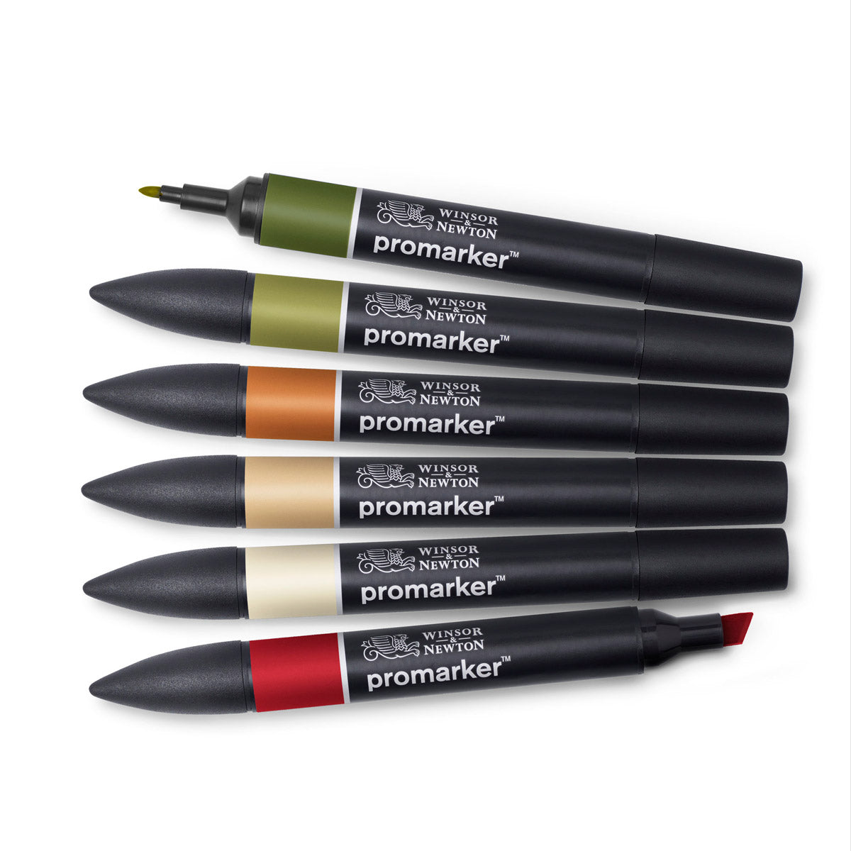 Winsor & Newton Promarker 6 Set - Landscape - Winsor & Newton at DRK Crafts