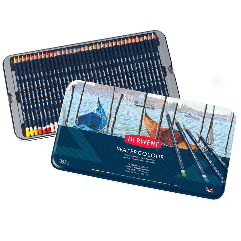 Derwent Wc Pencil Tin Of 36