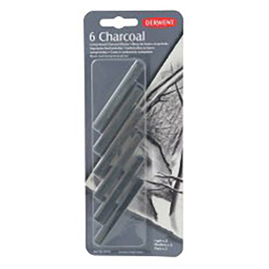 Derwent Compressed Charcoal Blister 6
