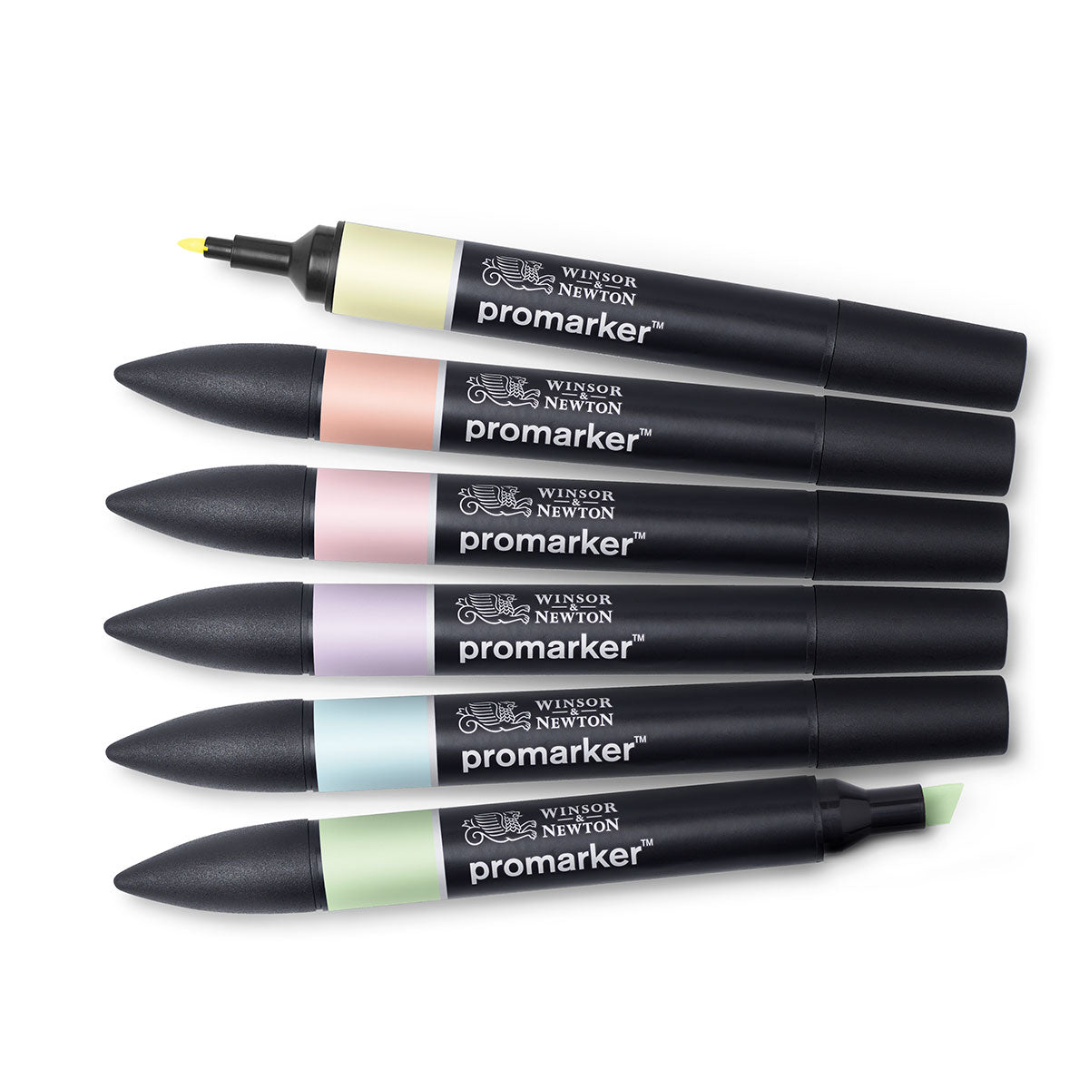 Winsor & Newton ProMarker - 6 Pastel Tones - Winsor & Newton at DRK Crafts