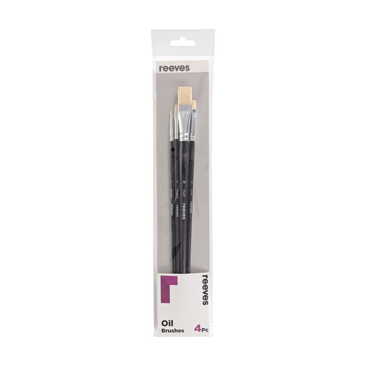Reeves Oil LH 4 Brush Pack