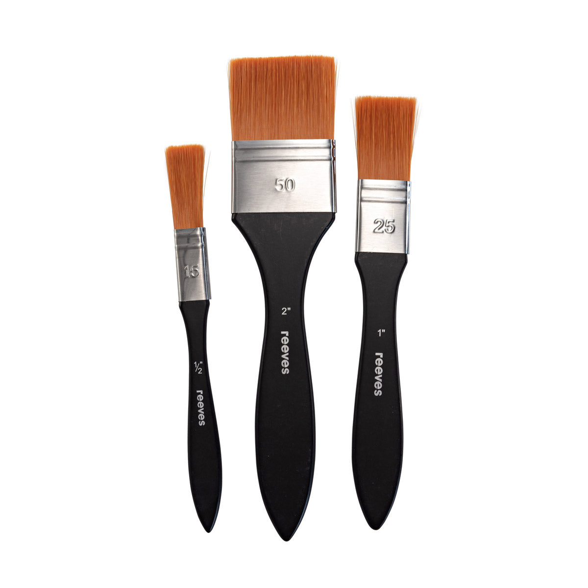 Reeves Mixed Media SH 3 Brush Pack Acrylic and WC