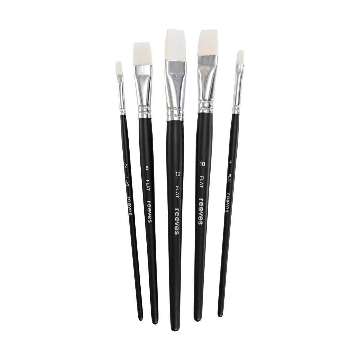 Reeves Acrylic SH Flat 5 Brush Pack