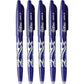 Pilot Frixion Ball 5pack Blue