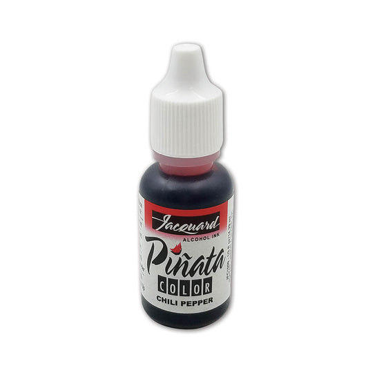 Jacquard Pinata Alcohol Ink 1/2oz - Chili Pepper 009 - Alcohol Inks from Jacquard at DRK Crafts