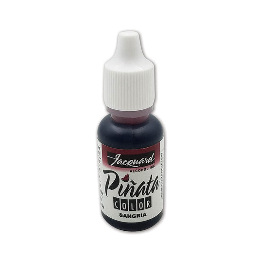 Jacquard Pinata Alcohol Ink 1/2oz - Sangria 015 - Alcohol Inks from Jacquard at DRK Crafts