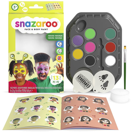 Snazaroo Face Paint Monster Mayhem Face Painting Kit