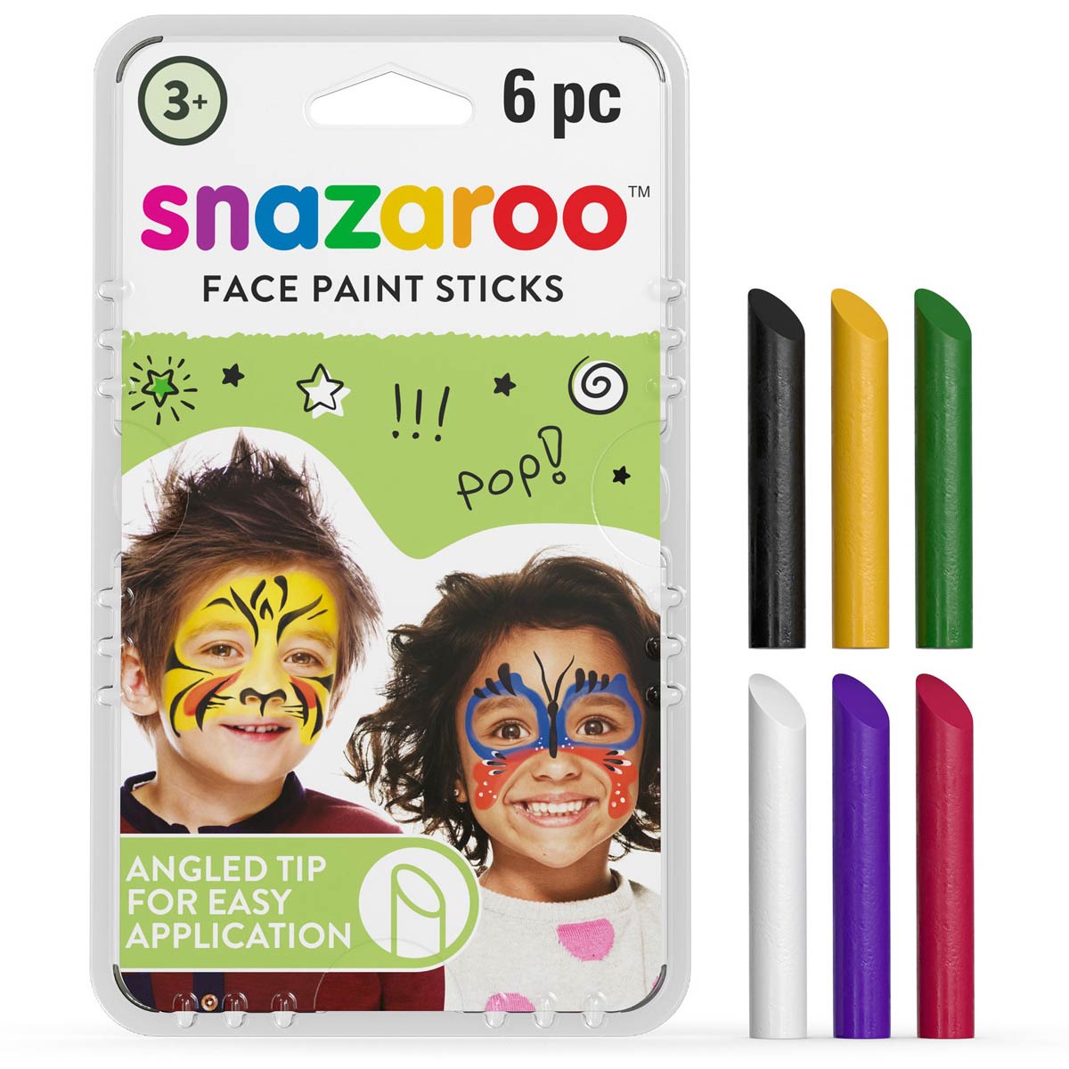 Snazaroo Face Paint Unisex Rainbow 6 Face Paint St