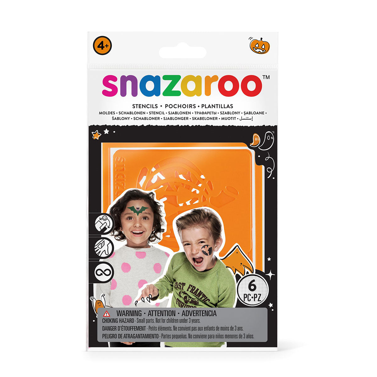 Snazaroo Face Paint Halloween Stencils