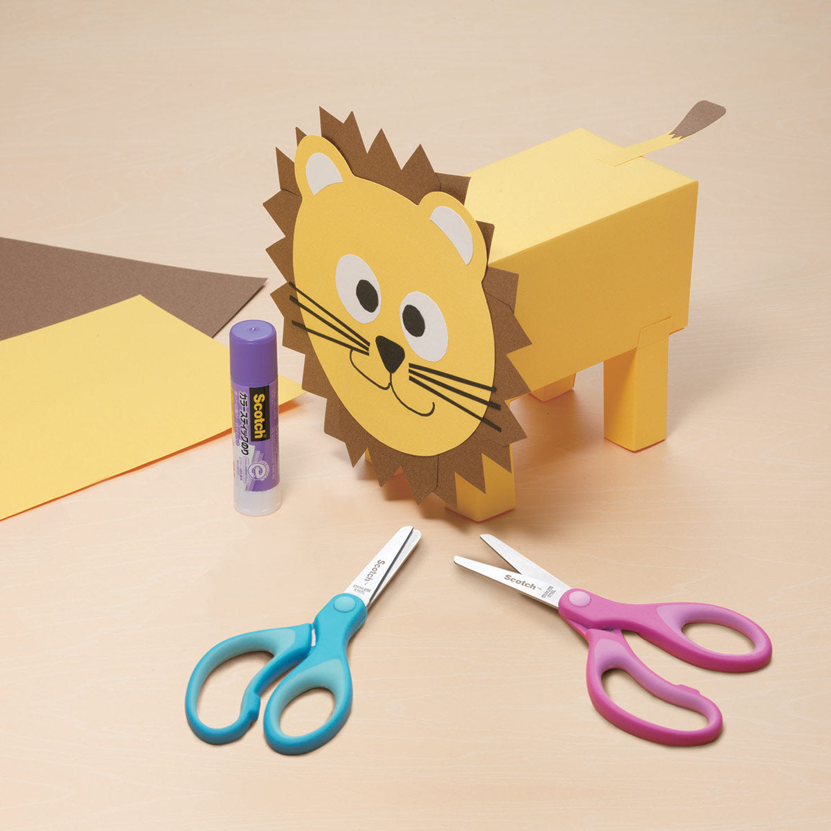 3M Scotch 12cm Kids Scissors Soft Handles Blunt Tip