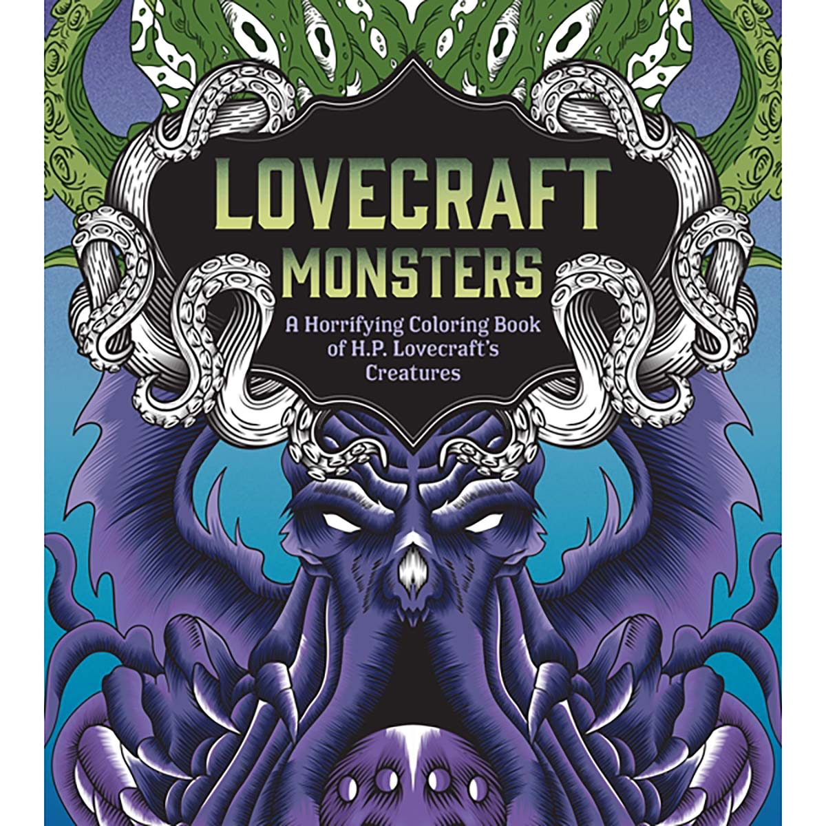 Walter Foster Lovecraft Monsters Colouring Book