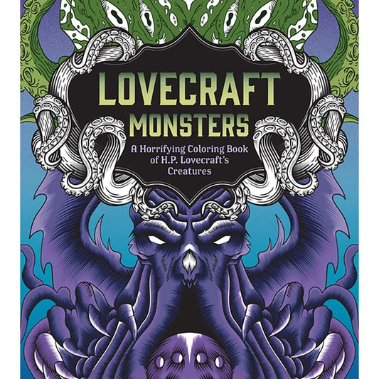 Walter Foster Lovecraft Monsters Colouring Book