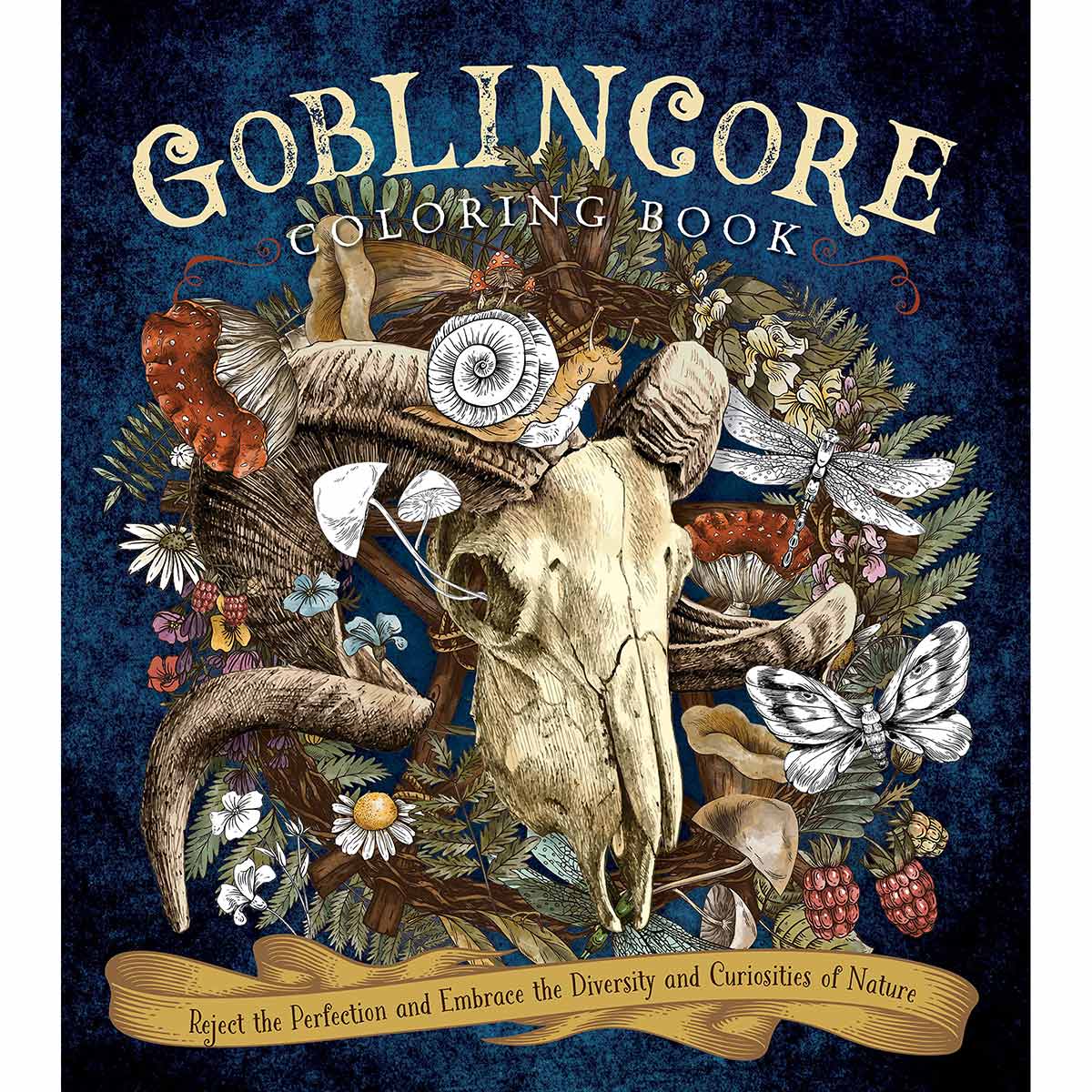 Walter Foster Goblincore Coloring Book