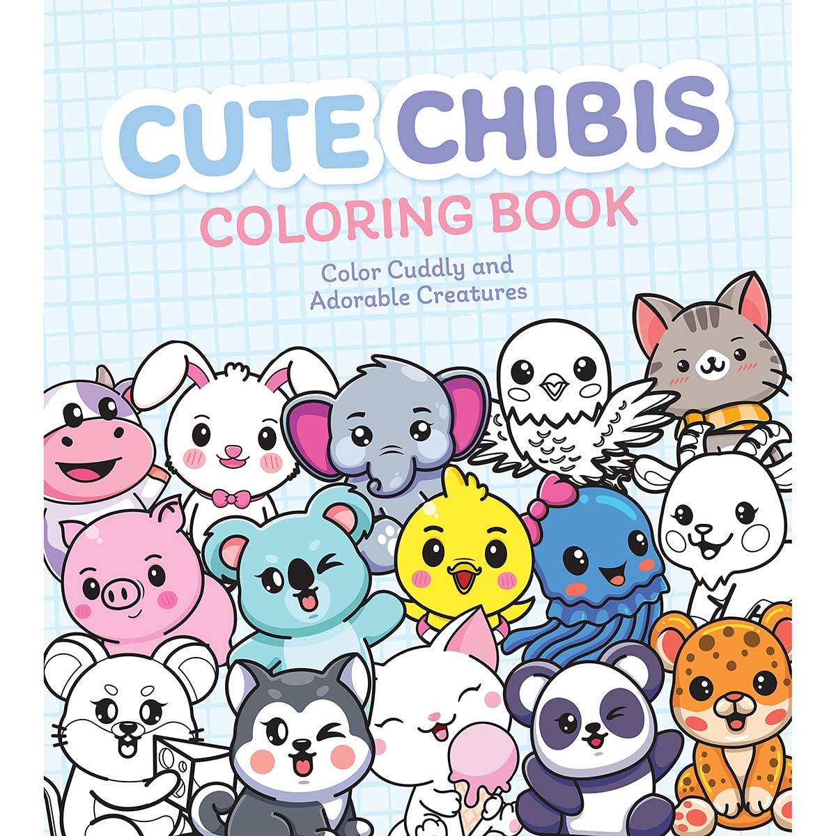 Walter Foster Cute Chibis Coloring Book