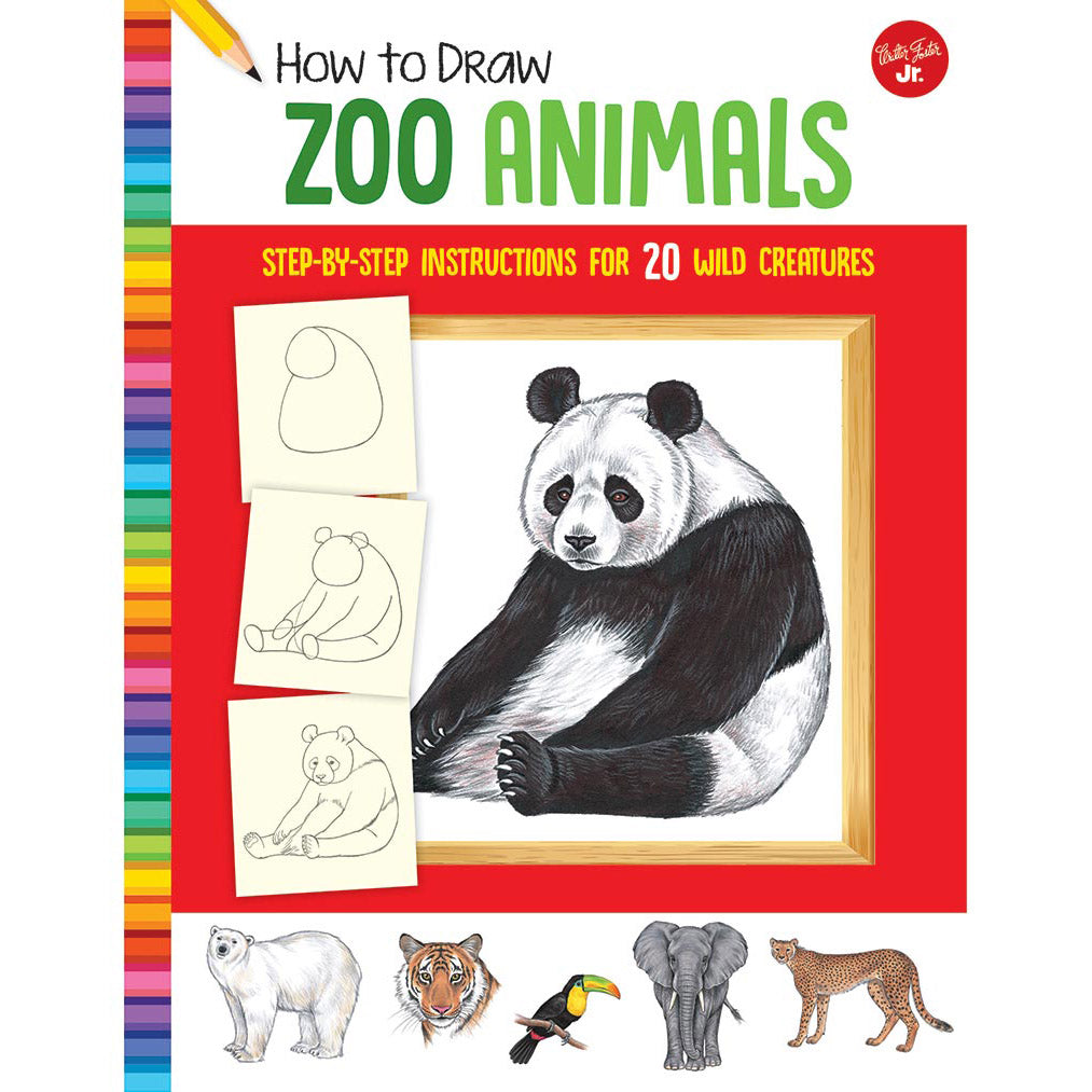 Walter Foster How to Draw Zoo Animals