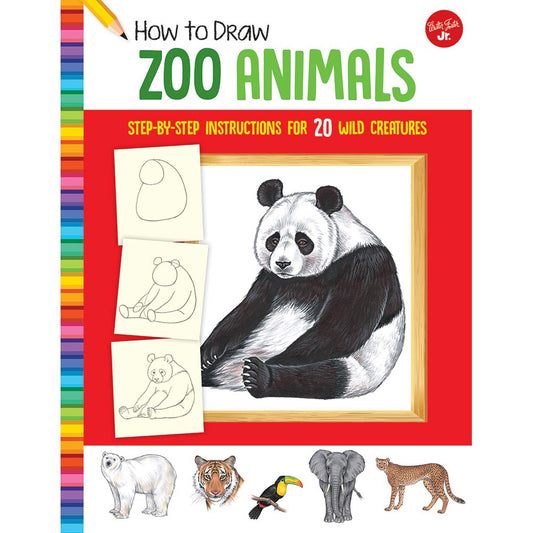 Walter Foster How to Draw Zoo Animals