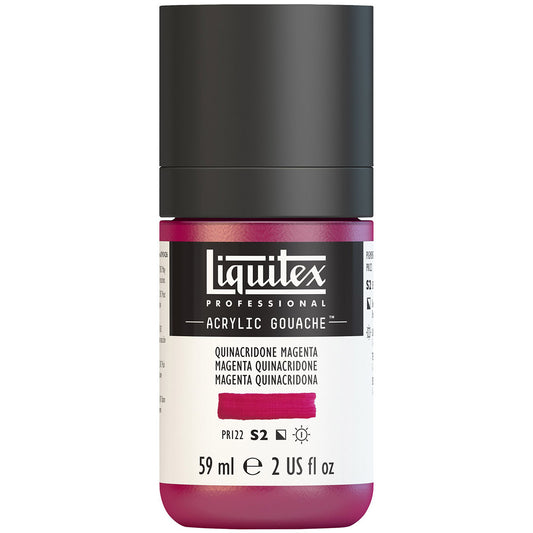 Liquitex Acrylic Gouache 59ml S2 - Quinacridone Magenta