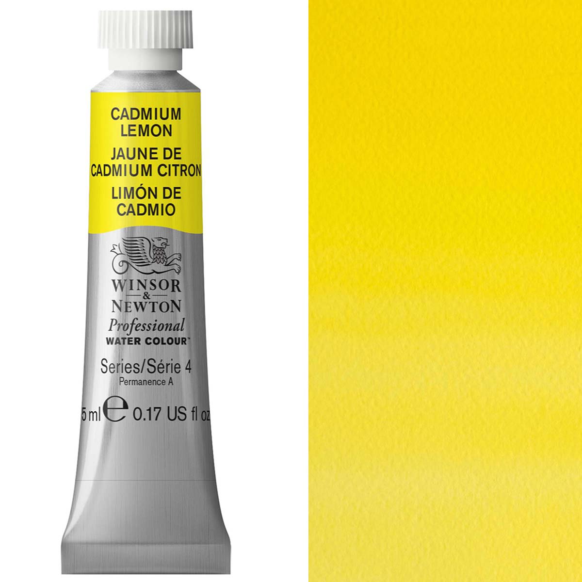 Winsor & Newton Professional Watercolour 5ml Cadmium Lemon - Winsor & Newton at DRK Crafts