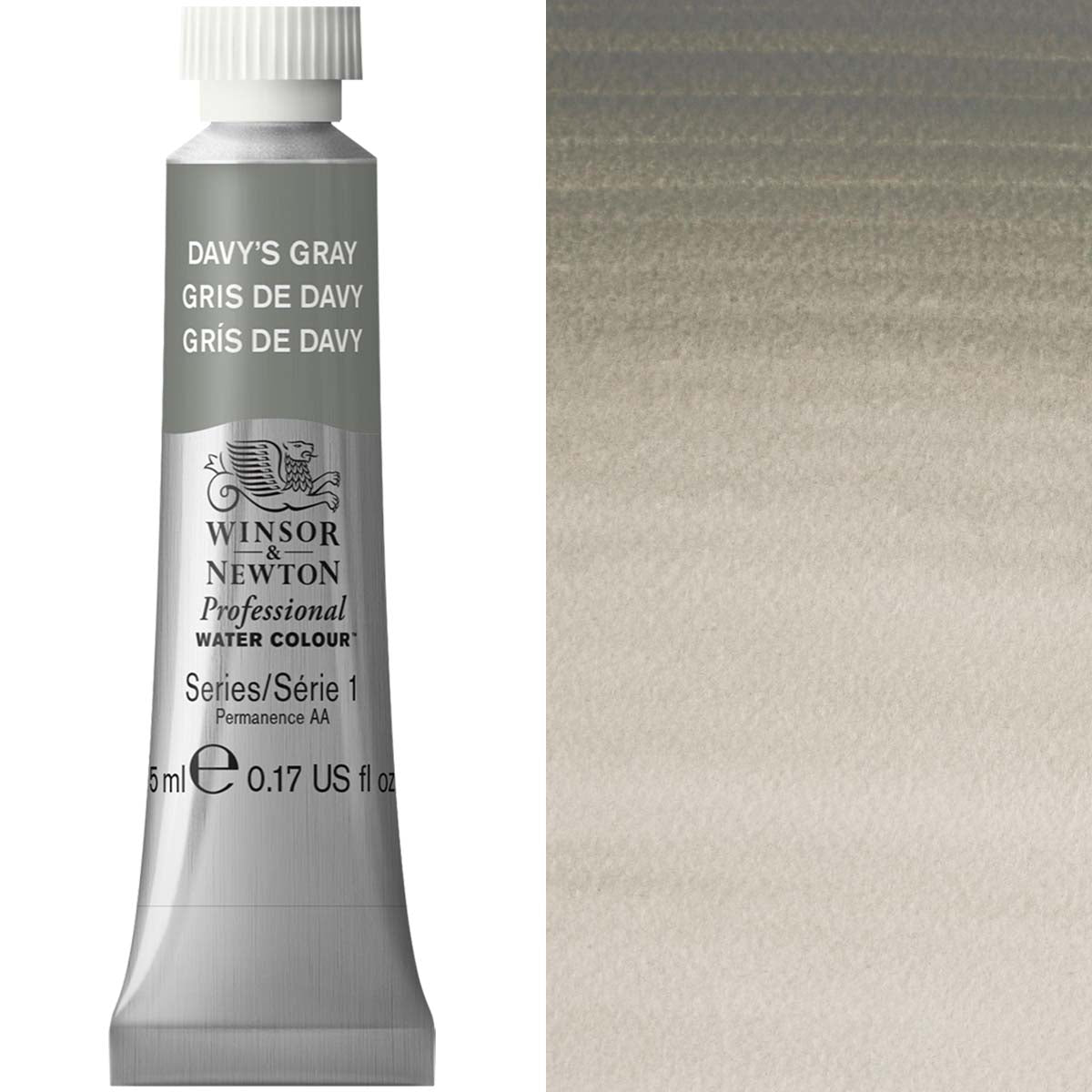 Winsor & Newton Professional Watercolour 5ml Davy S Gray - Winsor & Newton at DRK Crafts