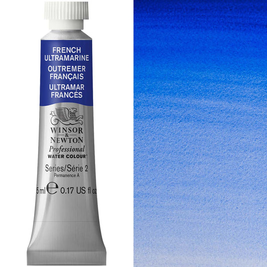Winsor & Newton Professional Watercolour 5ml French Ultra - Winsor & Newton at DRK Crafts