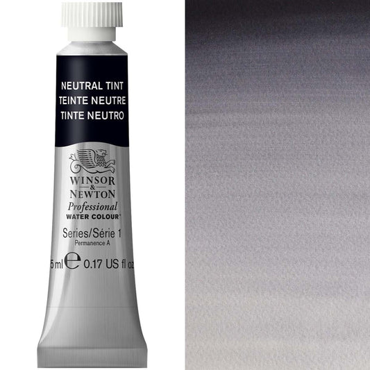 Winsor & Newton Professional Watercolour 5ml Neutral Tint - Winsor & Newton at DRK Crafts