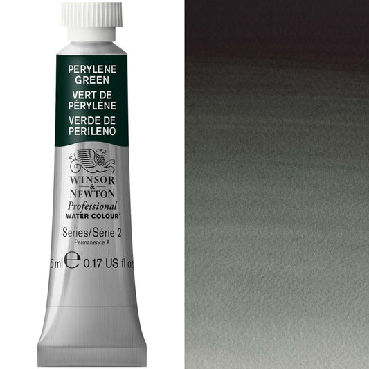 Winsor & Newton Professional Watercolour 5ml - Perylene Green - Winsor & Newton at DRK Crafts