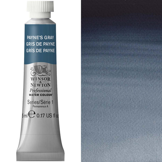 Winsor & Newton Professional Watercolour 5ml Paynes S Gray - Winsor & Newton at DRK Crafts