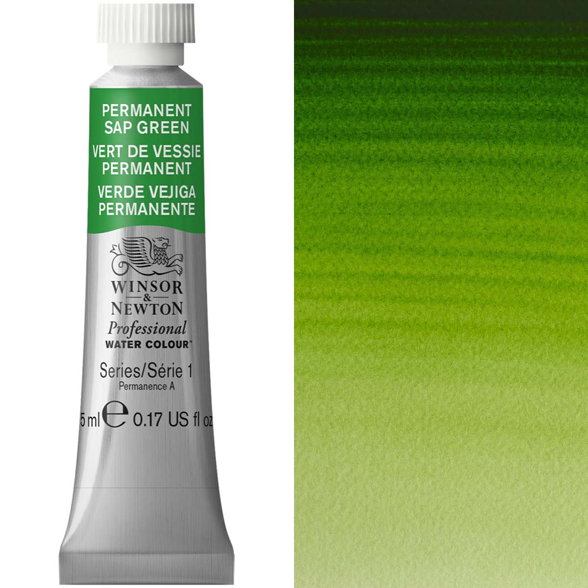 Winsor & Newton Professional Watercolour 5ml Perm Sap Green - Winsor & Newton at DRK Crafts