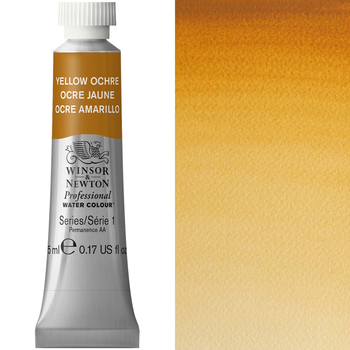 Winsor & Newton Professional Watercolour 5ml Yellow Ochre - Winsor & Newton at DRK Crafts