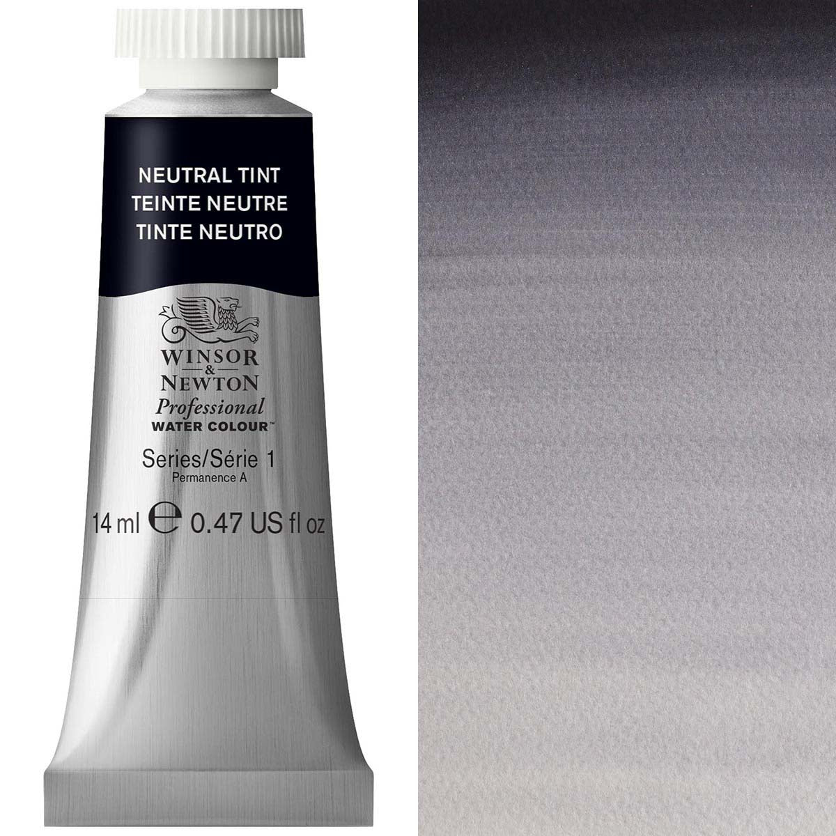 Winsor & Newton Neutral Tint 14ml - S1 Professional Watercolour - Winsor & Newton at DRK Crafts