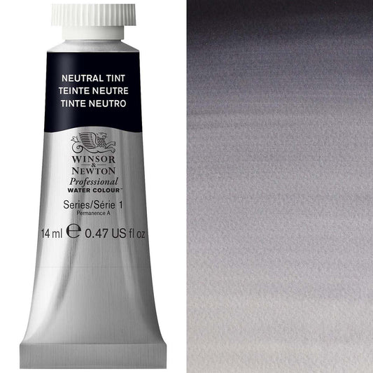 Winsor & Newton Neutral Tint 14ml - S1 Professional Watercolour - Winsor & Newton at DRK Crafts