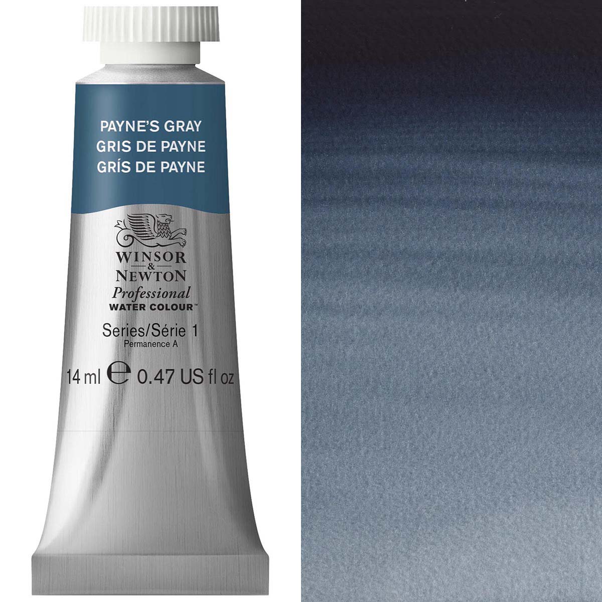 Winsor & Newton Paynes Grey 14ml - S1 Professional Watercolour - Winsor & Newton at DRK Crafts