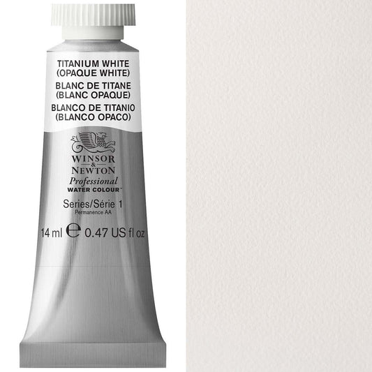 Winsor & Newton Titanium White 14ml - S1 Professional Watercolour - Winsor & Newton at DRK Crafts